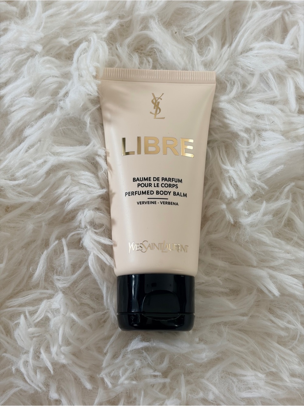 Yves Saint Laurent Libre Perfumed Body Balm in Cream with Black Cap